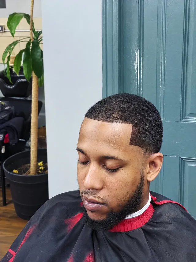 Waves haircut after